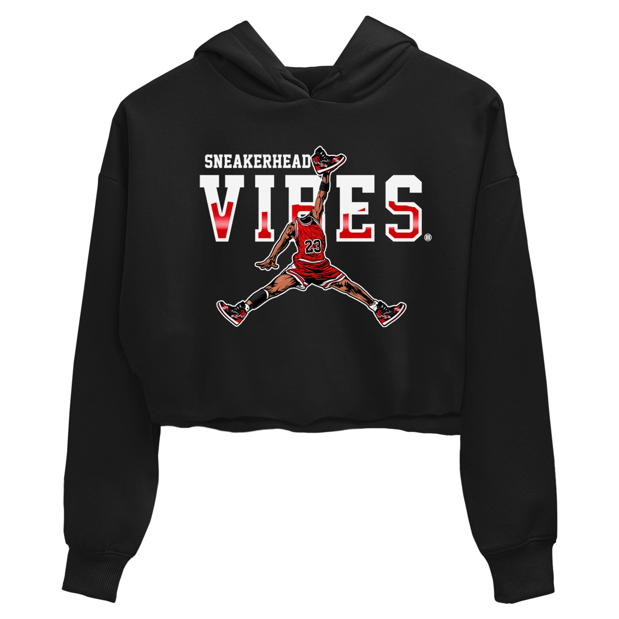 Air Jordan 1 Satin Bred shirt to match jordans Sneakerhead Vibes sneaker tees Air Jordan 1 Retro Satin Bred SNRT Sneaker Release Tees Black 2 Crop T-Shirt