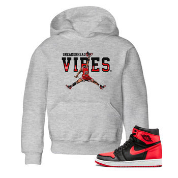 Air Jordan 1 Satin Bred shirt to match jordans Sneakerhead Vibes sneaker tees Air Jordan 1 Retro Satin Bred SNRT Sneaker Release Tees Baby Toddler Heather Grey 1 T-Shirt