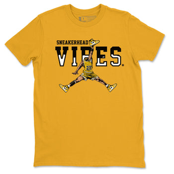 1s Yellow Ochre shirt to match jordans Sneakerhead Vibes sneaker tees streetwear brand Air Jordan 1 High OG Yellow Ochre SNRT Sneaker Release Tees unisex cotton Gold 2 crew neck shirt