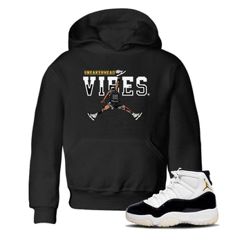 AJ11 Gratitude sneaker shirt to match jordans Sneakerhead Vibes sneaker tees Air Jordan 11 Gratitude SNRT Sneaker Release Tees Baby Toddler Black 1 T-Shirt