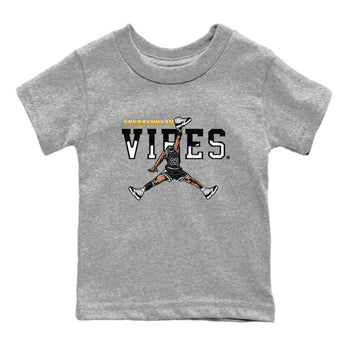AJ11 Gratitude sneaker shirt to match jordans Sneakerhead Vibes sneaker tees Air Jordan 11 Gratitude SNRT Sneaker Release Tees Baby Toddler Heather Grey 2 T-Shirt