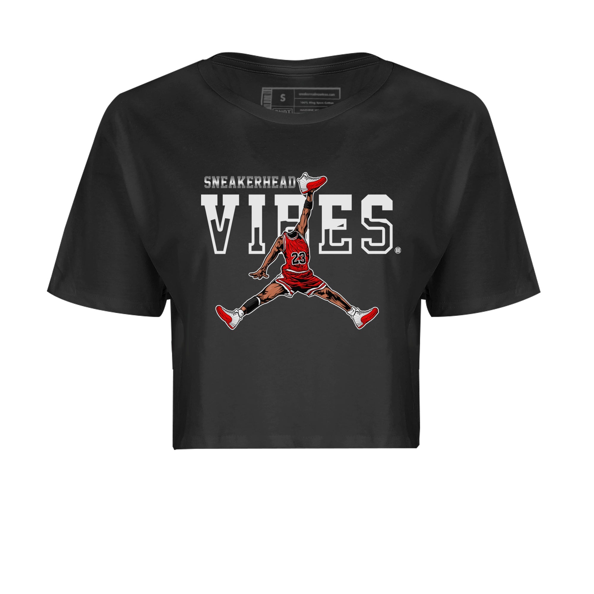 12s Cherry Sneaker Match Tees Jumpman Sneakerhead Vibes Sneaker Tees Air Jordan 12 Cherry Sneaker Release Tees Women's Shirts Black 2