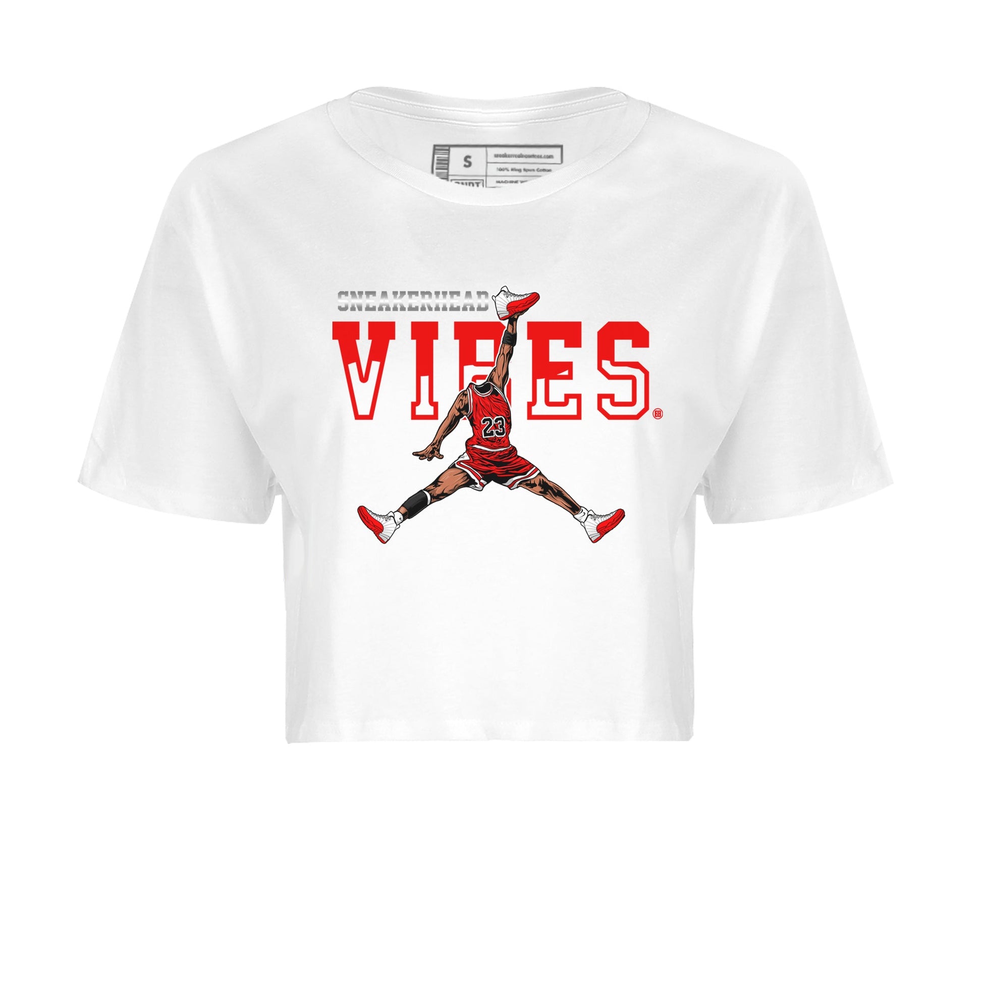 12s Cherry Sneaker Match Tees Jumpman Sneakerhead Vibes Sneaker Tees Air Jordan 12 Cherry Sneaker Release Tees Women's Shirts White 2