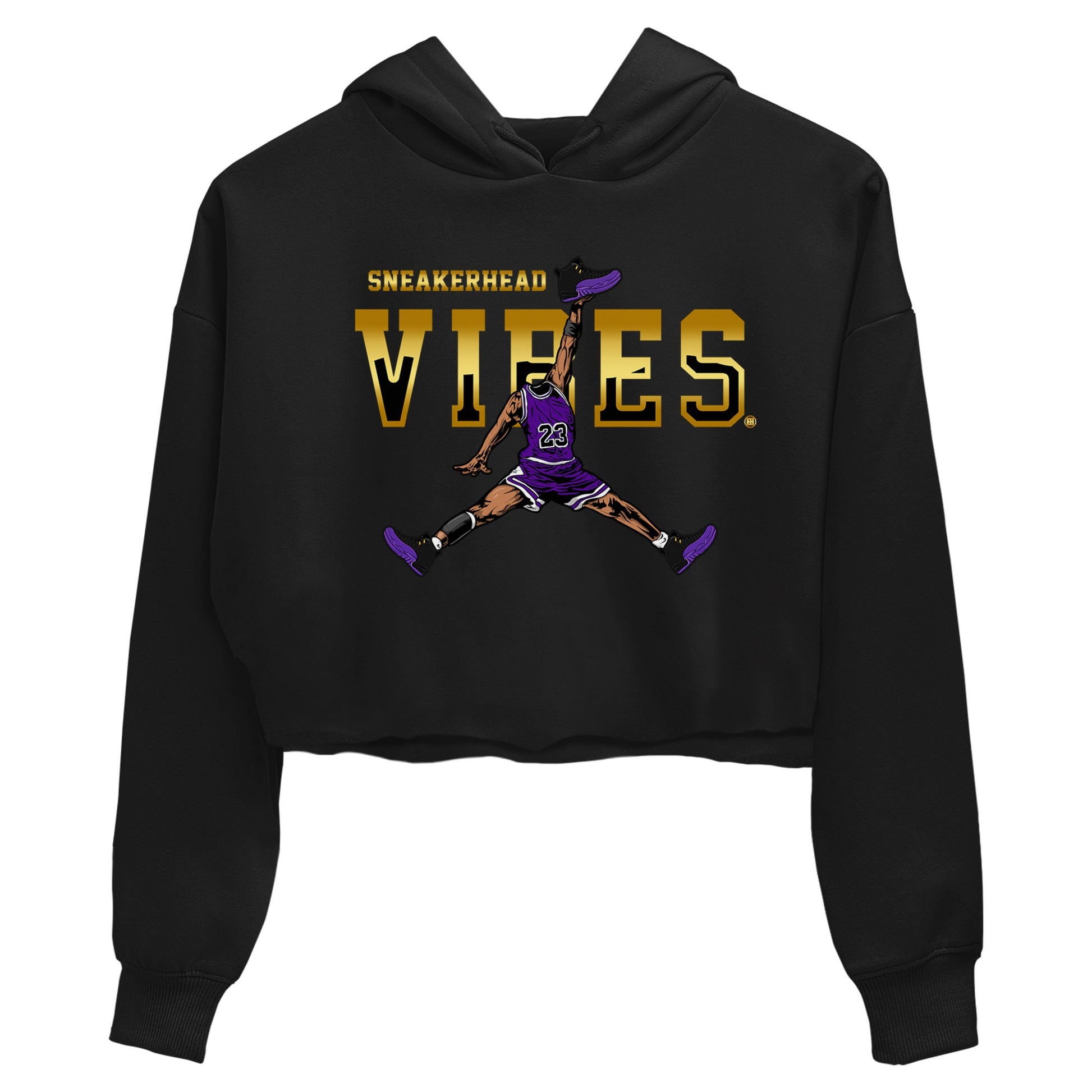 Air Jordan 12 Field Purple Sneaker Match Tees Sneakerhead Vibes Sneaker Tees AJ12 Field Purple Sneaker Release Tees Women's Shirts Black 2