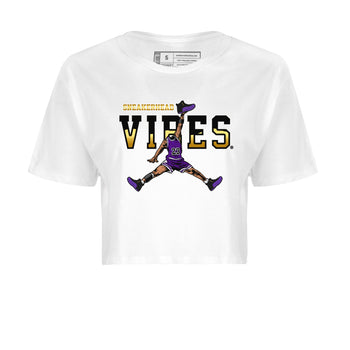 Air Jordan 12 Field Purple Sneaker Match Tees Sneakerhead Vibes Sneaker Tees AJ12 Field Purple Sneaker Release Tees Women's Shirts White 2