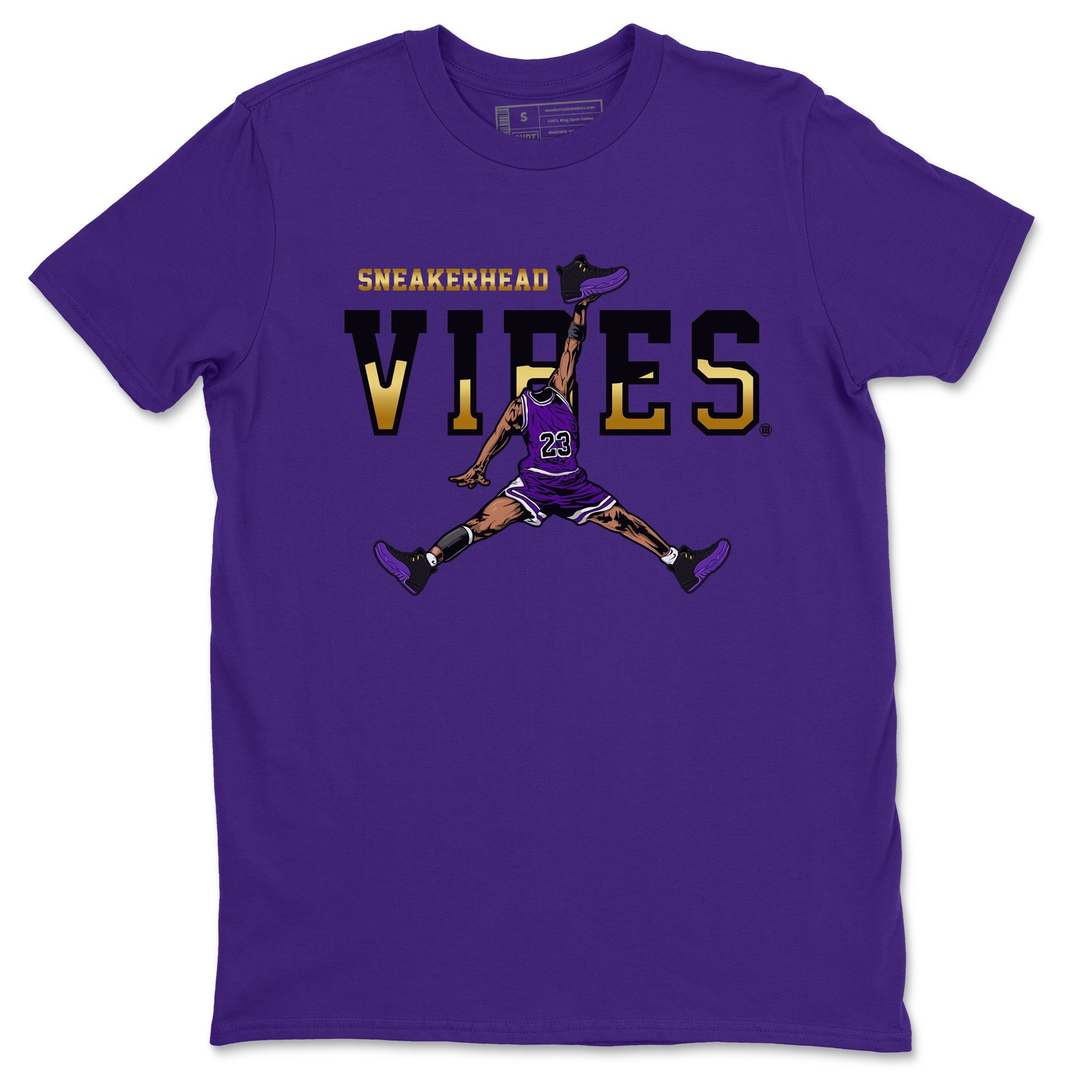 Air Jordan 12 Field Purple Sneaker Match Tees Sneakerhead Vibes Sneaker Tees AJ12 Field Purple Sneaker Release Tees Unisex Shirts Purple 2