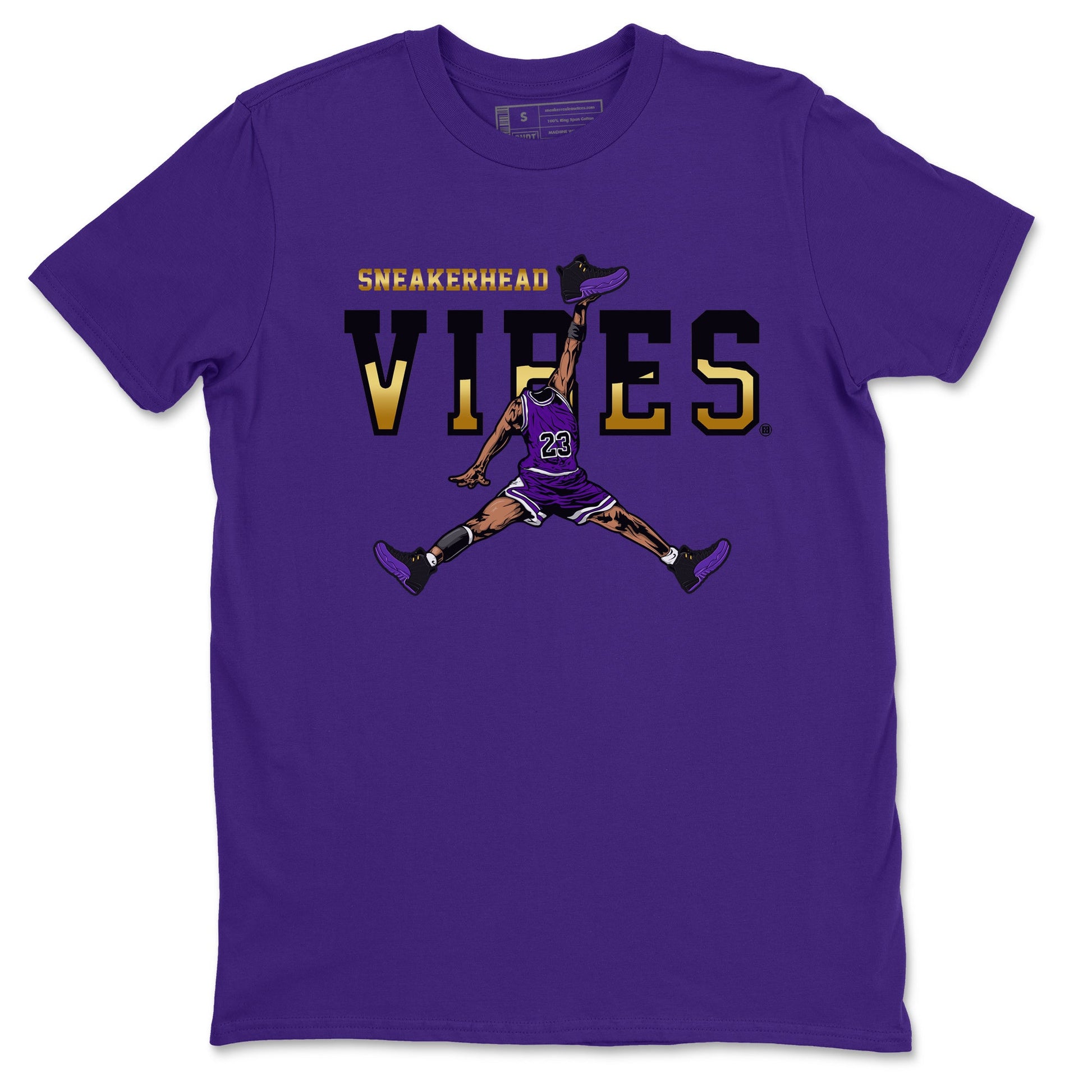 Air Jordan 12 Field Purple Sneaker Match Tees Sneakerhead Vibes Sneaker Tees AJ12 Field Purple Sneaker Release Tees Unisex Shirts Purple 2