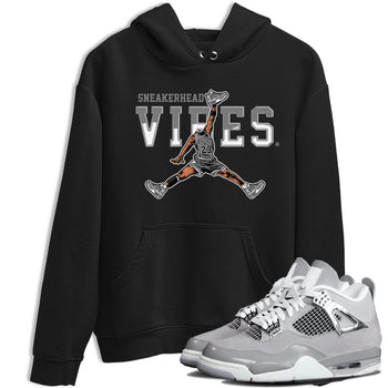 Air Jordan 4 Retro Frozen Moments shirt to match jordans Sneakerhead Vibes sneaker tees Air Jordan 4 Light Iron Ore SNRT Sneaker Release Tees Unisex Black 1 T-Shirt