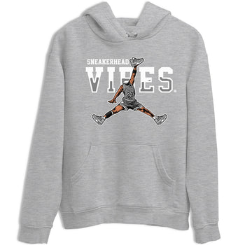 Air Jordan 4 Retro Frozen Moments shirt to match jordans Sneakerhead Vibes sneaker tees Air Jordan 4 Light Iron Ore SNRT Sneaker Release Tees Unisex Heather Grey 2 T-Shirt