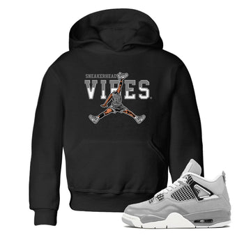 Air Jordan 4 Retro Frozen Moments shirt to match jordans Sneakerhead Vibes sneaker tees Air Jordan 4 Light Iron Ore SNRT Sneaker Release Tees Baby Toddler Black 1 T-Shirt