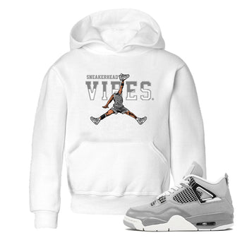 Air Jordan 4 Retro Frozen Moments shirt to match jordans Sneakerhead Vibes sneaker tees Air Jordan 4 Light Iron Ore SNRT Sneaker Release Tees Baby Toddler White 1 T-Shirt