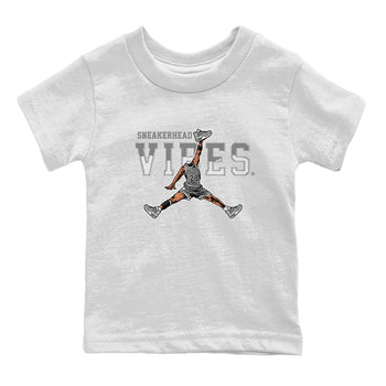 Air Jordan 4 Retro Frozen Moments shirt to match jordans Sneakerhead Vibes sneaker tees Air Jordan 4 Light Iron Ore SNRT Sneaker Release Tees Baby Toddler White 2 T-Shirt