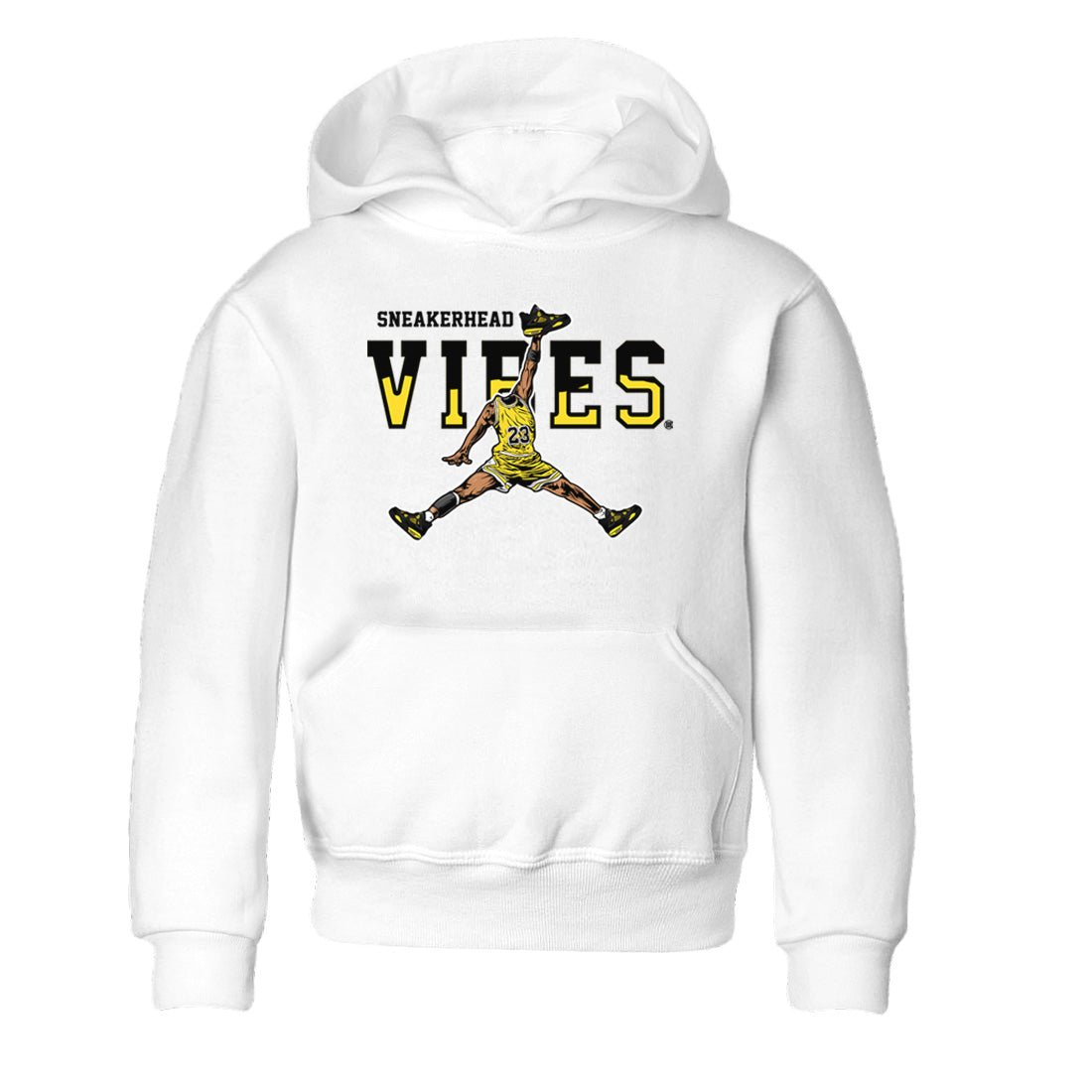 Air Jordan 4 Thunder Sneaker Match Tees Sneakerhead Vibes Sneaker Tees Air Jordan 4 Retro Thunder Sneaker Release Tees Kids Shirts White 2