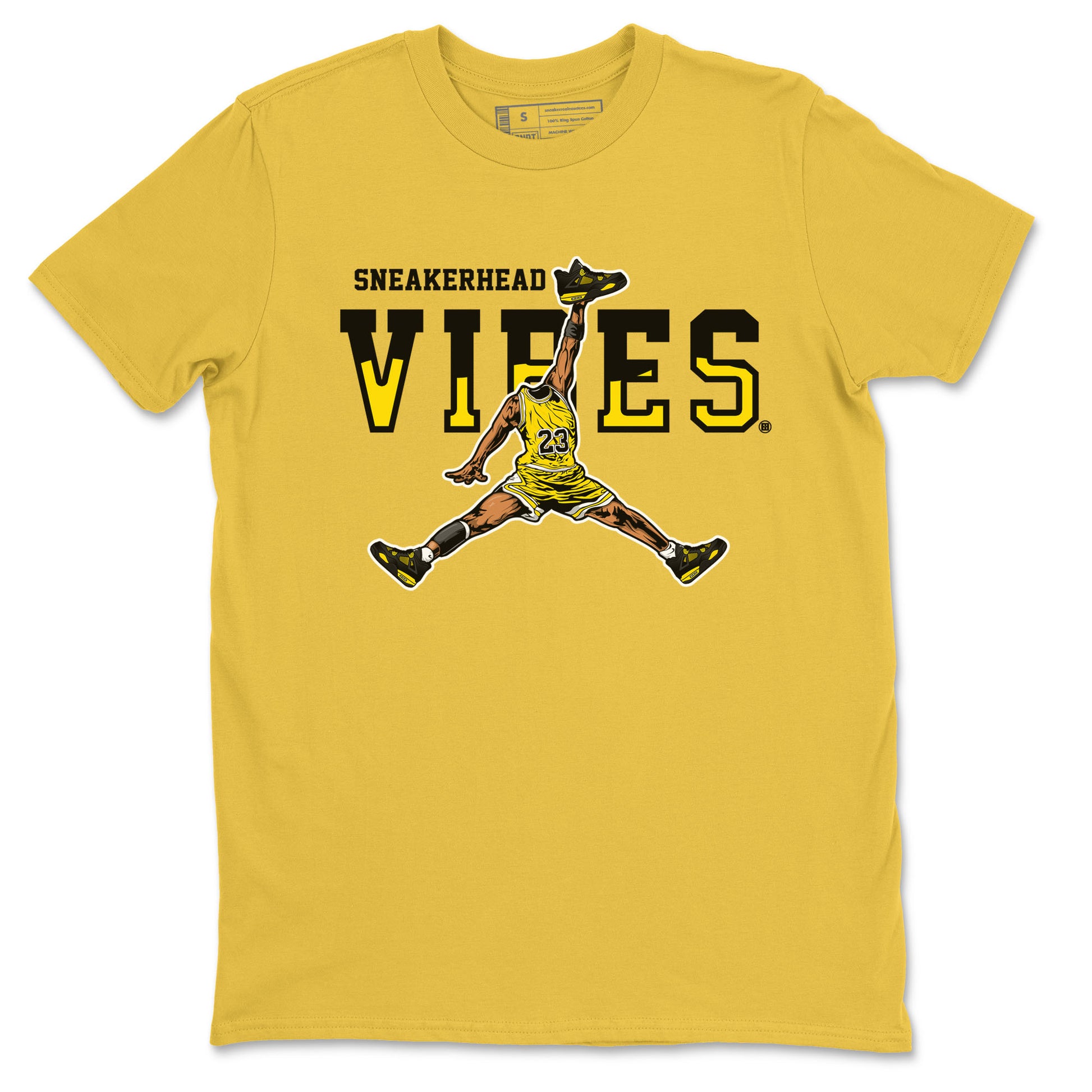 Sneakerhead Vibes Unisex Tops - Air Jordan 4 Thunder - SNRT Sneaker Tee