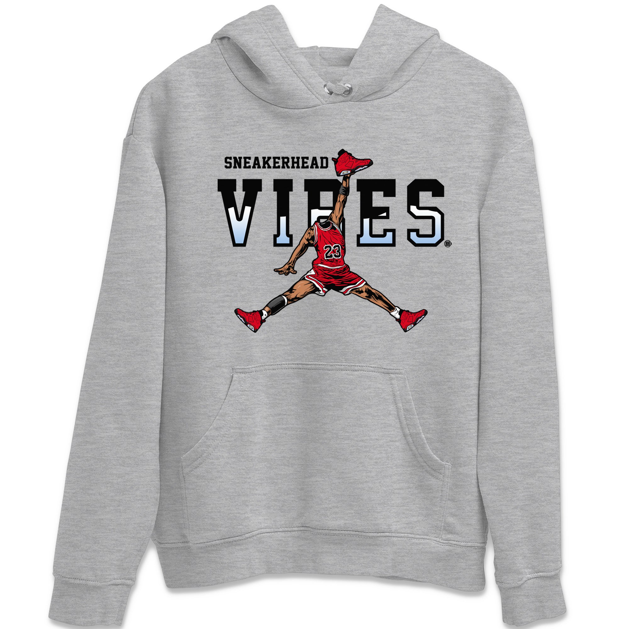 Air Jordan 6 Toro Bravo Sneaker Match Tees Sneakerhead Vibes Sneaker Tees Air Jordan 6 Toro Sneaker Release Tees Unisex Shirts Heather Grey 2