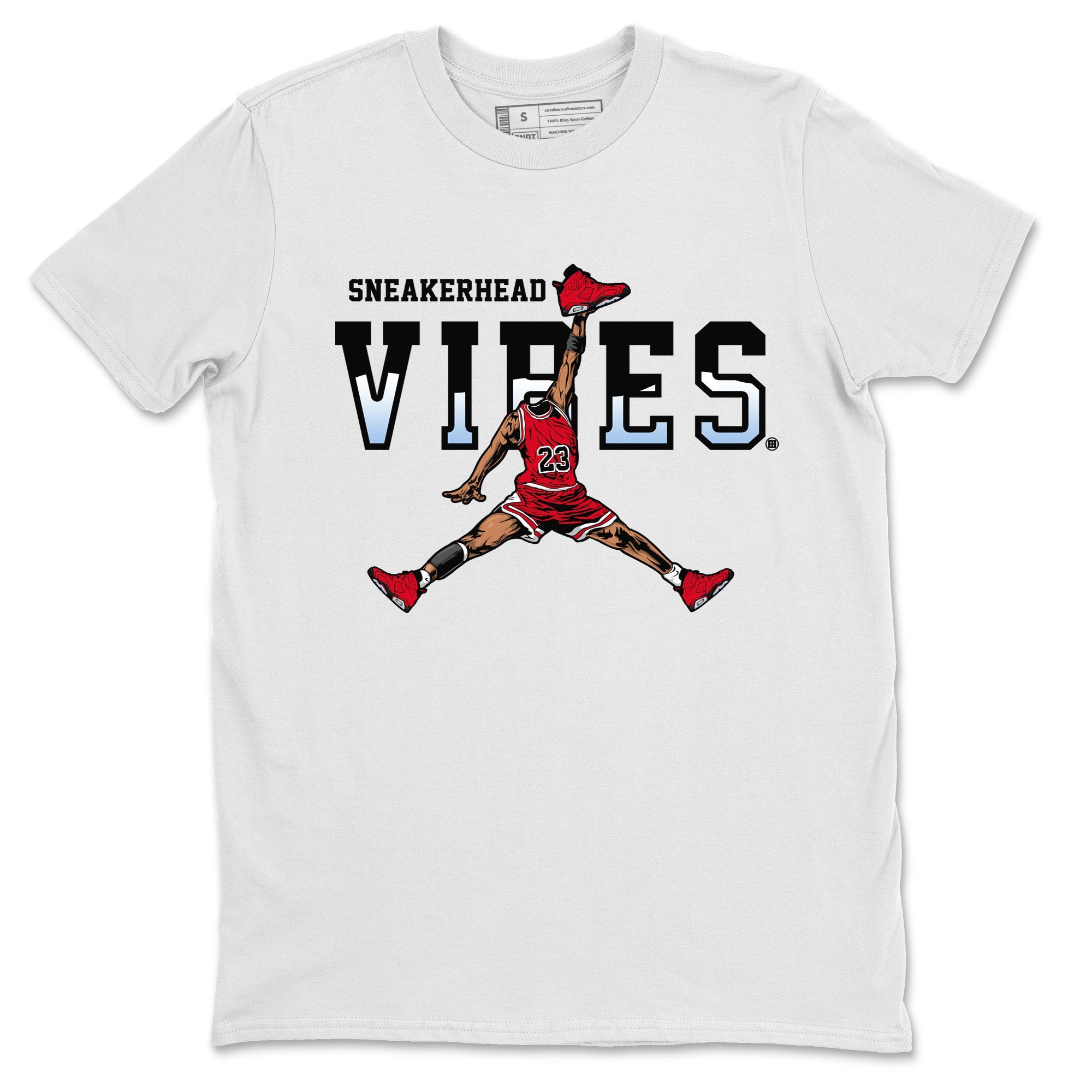 Air Jordan 6 Toro Bravo Sneaker Match Tees Sneakerhead Vibes Sneaker Tees Air Jordan 6 Toro Sneaker Release Tees Unisex Shirts White 2