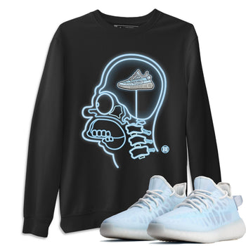 Yeezy 350 Mono Ice Sneaker Match Tees Sneakerhead Xray Sneaker Tees Yeezy 350 Mono Ice Sneaker Release Tees Unisex Shirts