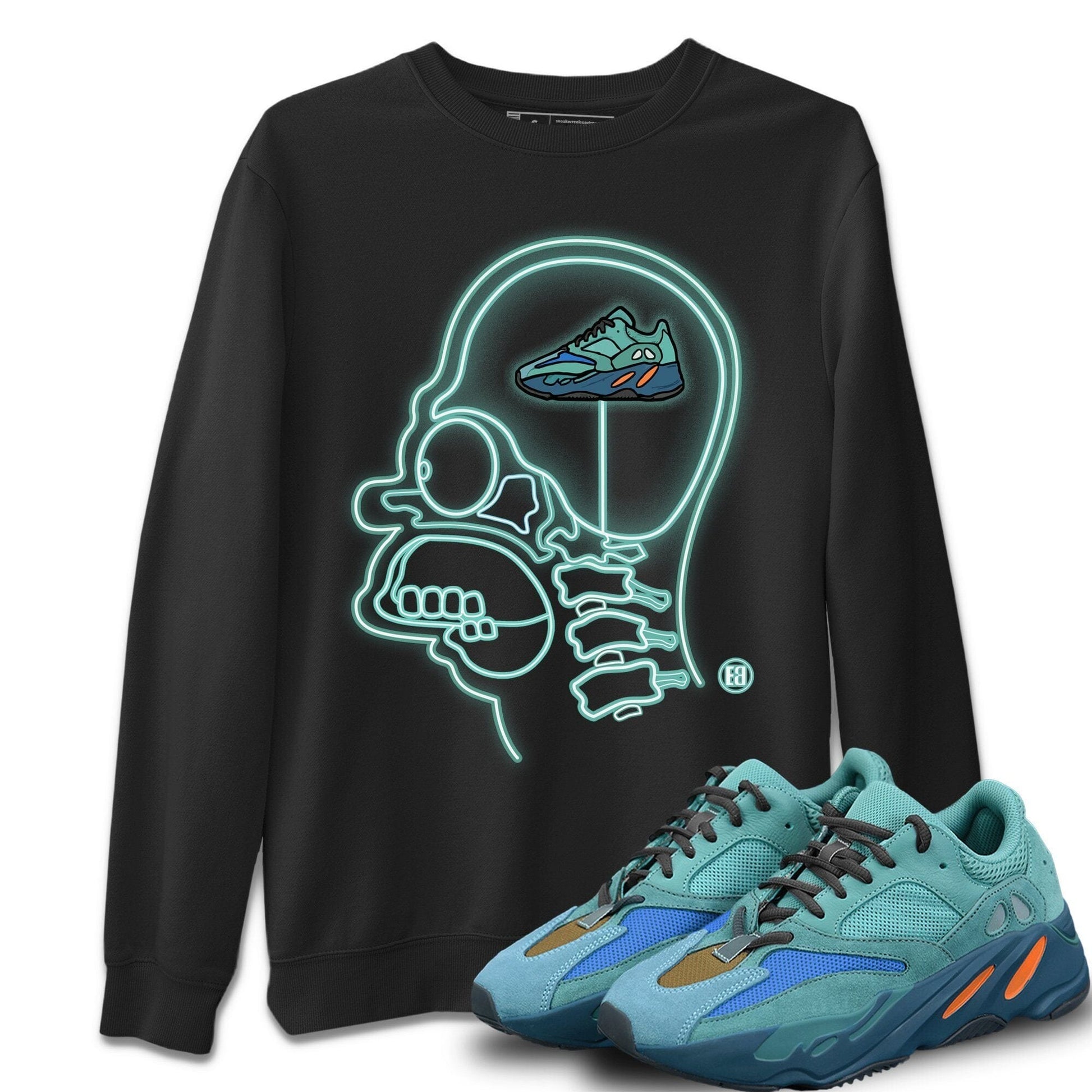 Yeezy 700 Faded Azure Sneaker Match Tees Sneakerhead XRay Sneaker Tees Yeezy 700 Faded Azure Sneaker Release Tees Unisex Shirts