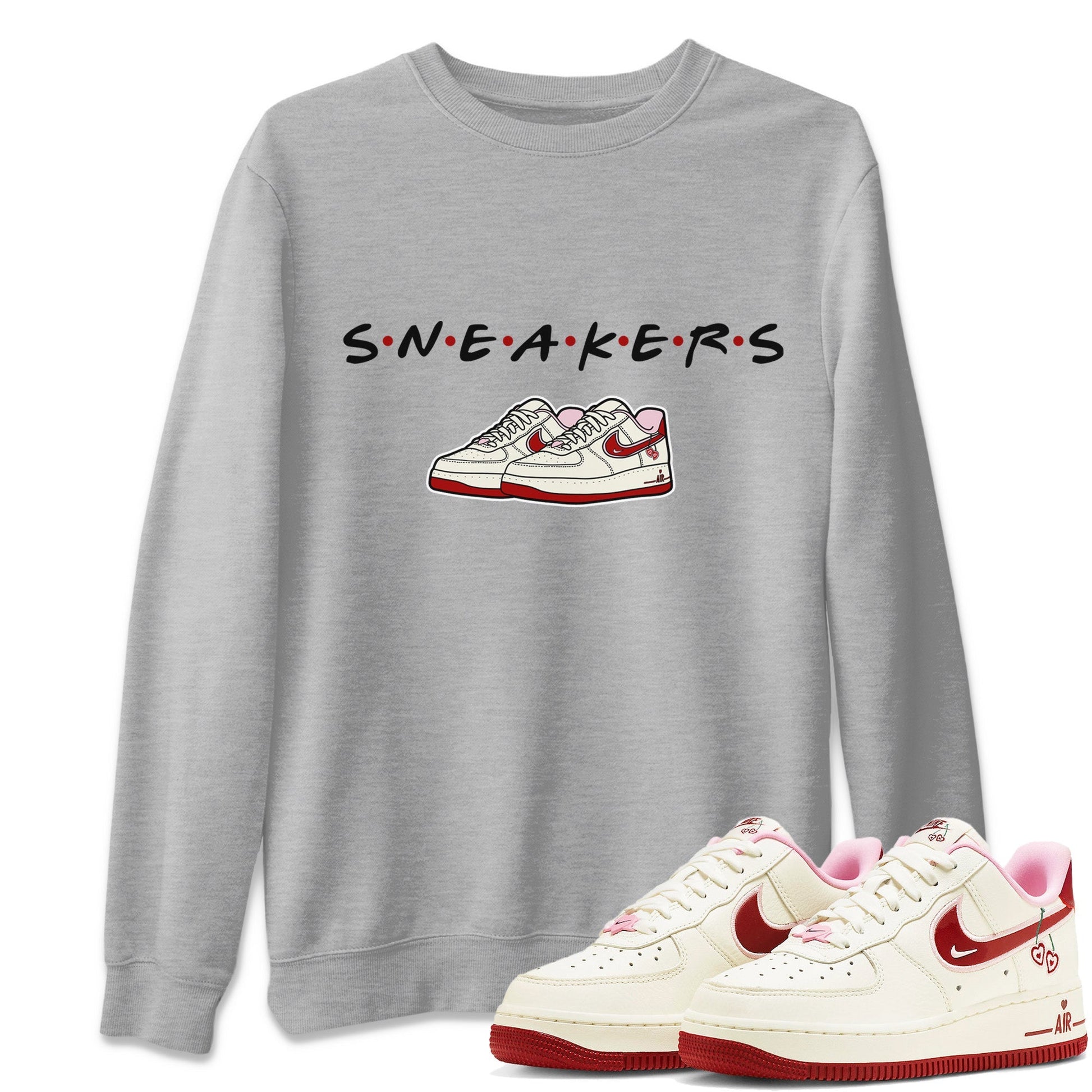 Air Force 1 Valentines Day Sneaker Match Tees Sneakers Sneaker Tees Air Force 1 Valentines Day Sneaker Release Tees Unisex Shirts