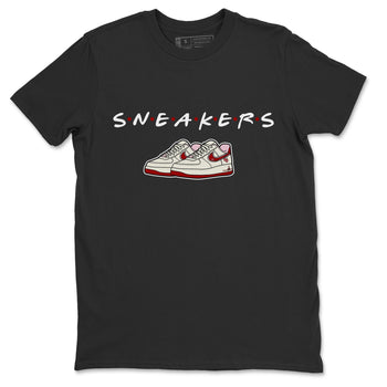 Air Force 1 Valentines Day Sneaker Match Tees Sneakers Sneaker Tees Air Force 1 Valentines Day Sneaker Release Tees Unisex Shirts