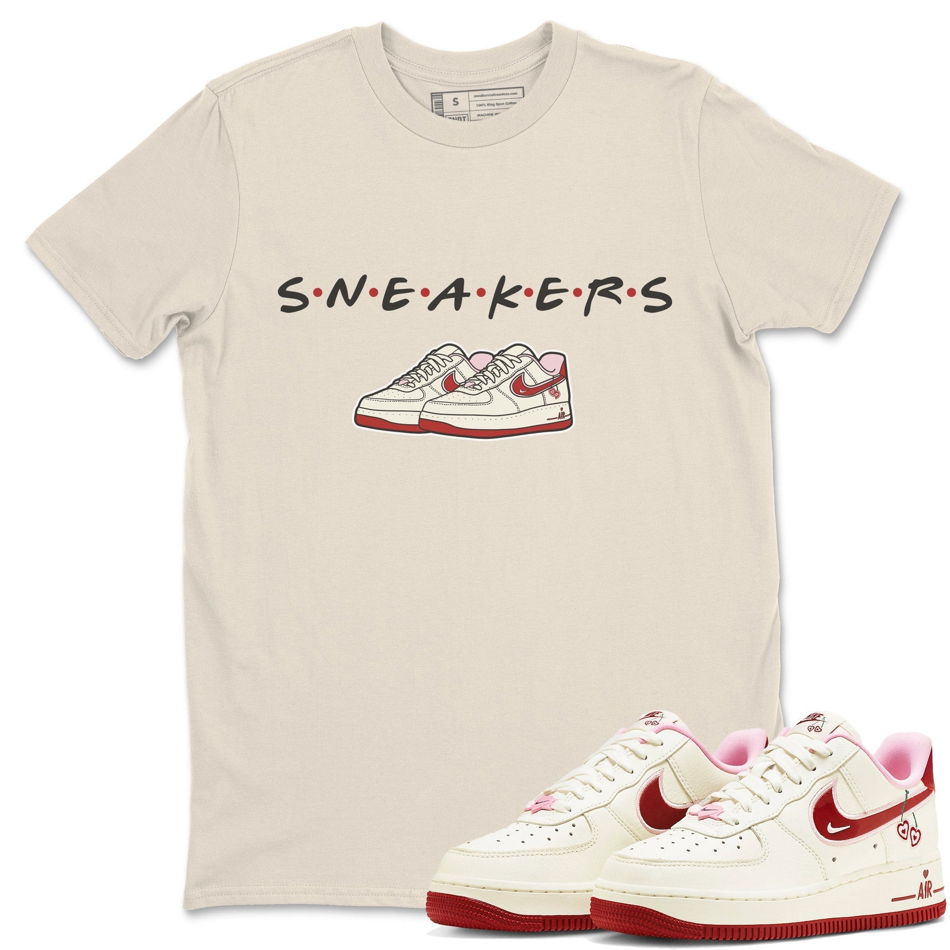 Air Force 1 Valentines Day Sneaker Match Tees Sneakers Sneaker Tees Air Force 1 Valentines Day Sneaker Release Tees Unisex Shirts