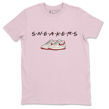 Air Force 1 Valentines Day Sneaker Match Tees Sneakers Sneaker Tees Air Force 1 Valentines Day Sneaker Release Tees Unisex Shirts