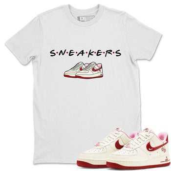 Air Force 1 Valentines Day Sneaker Match Tees Sneakers Sneaker Tees Air Force 1 Valentines Day Sneaker Release Tees Unisex Shirts