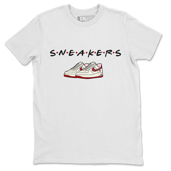 Air Force 1 Valentines Day Sneaker Match Tees Sneakers Sneaker Tees Air Force 1 Valentines Day Sneaker Release Tees Unisex Shirts
