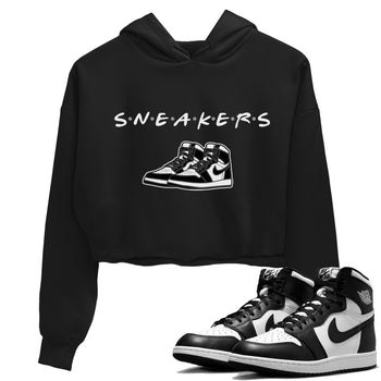Jordan 1 Black White Sneaker Match Tees Sneakers Sneaker Tees Jordan 1 Black White Sneaker Release Tees Women's Shirts