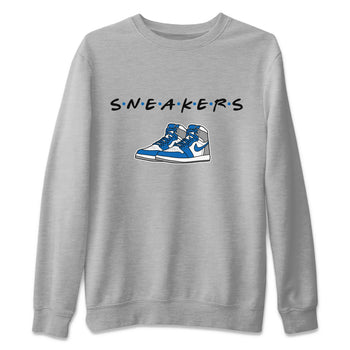 Jordan 1 True Blue Sneaker Match Tees Sneakers Sneaker Tees Jordan 1 True Blue Sneaker Release Tees Unisex Shirts
