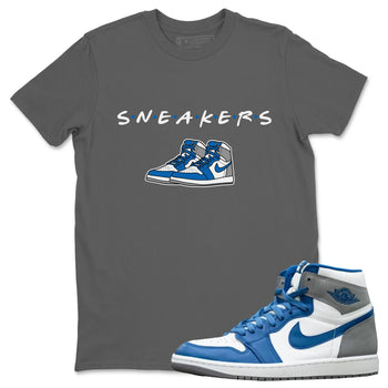 Jordan 1 True Blue Sneaker Match Tees Sneakers Sneaker Tees Jordan 1 True Blue Sneaker Release Tees Unisex Shirts