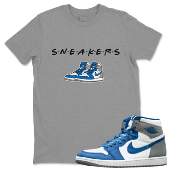 Jordan 1 True Blue Sneaker Match Tees Sneakers Sneaker Tees Jordan 1 True Blue Sneaker Release Tees Unisex Shirts