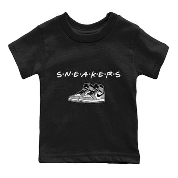 Jordan 1 White Cement Sneaker Match Tees Sneakers Sneaker Tees Jordan 1 White Cement Sneaker Release Tees Kids Shirts