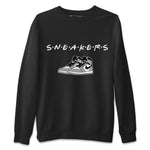 Jordan 1 White Cement Sneaker Match Tees Sneakers Sneaker Tees Jordan 1 White Cement Sneaker Release Tees Unisex Shirts