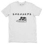 Jordan 1 White Cement Sneaker Match Tees Sneakers Sneaker Tees Jordan 1 White Cement Sneaker Release Tees Unisex Shirts