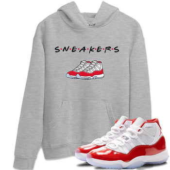Jordan 11 Cherry Sneaker Match Tees Sneakers Sneaker Tees Jordan 11 Cherry Sneaker Release Tees Unisex Shirts