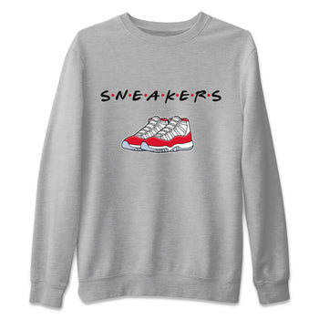 Jordan 11 Cherry Sneaker Match Tees Sneakers Sneaker Tees Jordan 11 Cherry Sneaker Release Tees Unisex Shirts