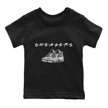 Jordan 4 Craft Sneaker Match Tees Sneakers Sneaker Tees Jordan 4 Craft Sneaker Release Tees Kids Shirts