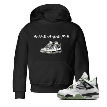 Jordan 4 Seafoam Sneaker Match Tees Sneakers Sneaker Tees Jordan 4 Seafoam Sneaker Release Tees Kids Shirts