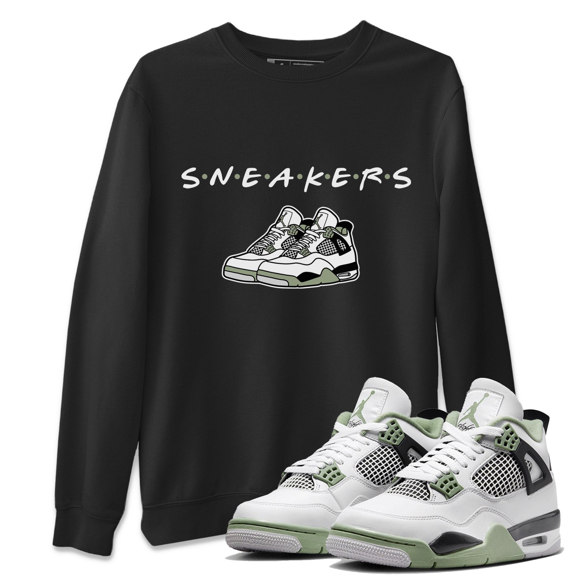 Jordan 4 Seafoam Sneaker Match Tees Sneakers Sneaker Tees Jordan 4 Seafoam Sneaker Release Tees Unisex Shirts