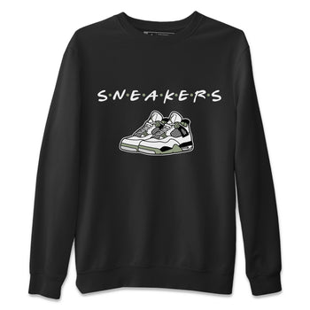 Jordan 4 Seafoam Sneaker Match Tees Sneakers Sneaker Tees Jordan 4 Seafoam Sneaker Release Tees Unisex Shirts