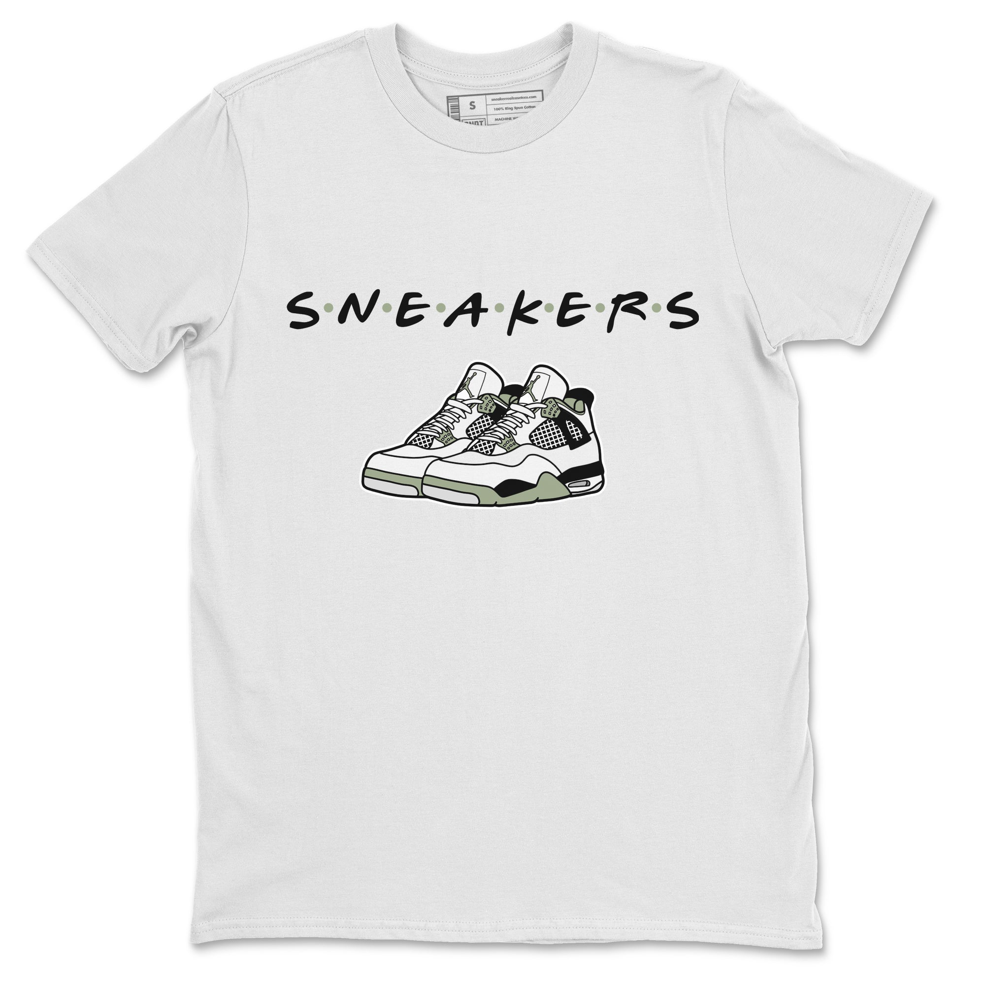 Jordan 4 Seafoam Sneaker Match Tees Sneakers Sneaker Tees Jordan 4 Seafoam Sneaker Release Tees Unisex Shirts