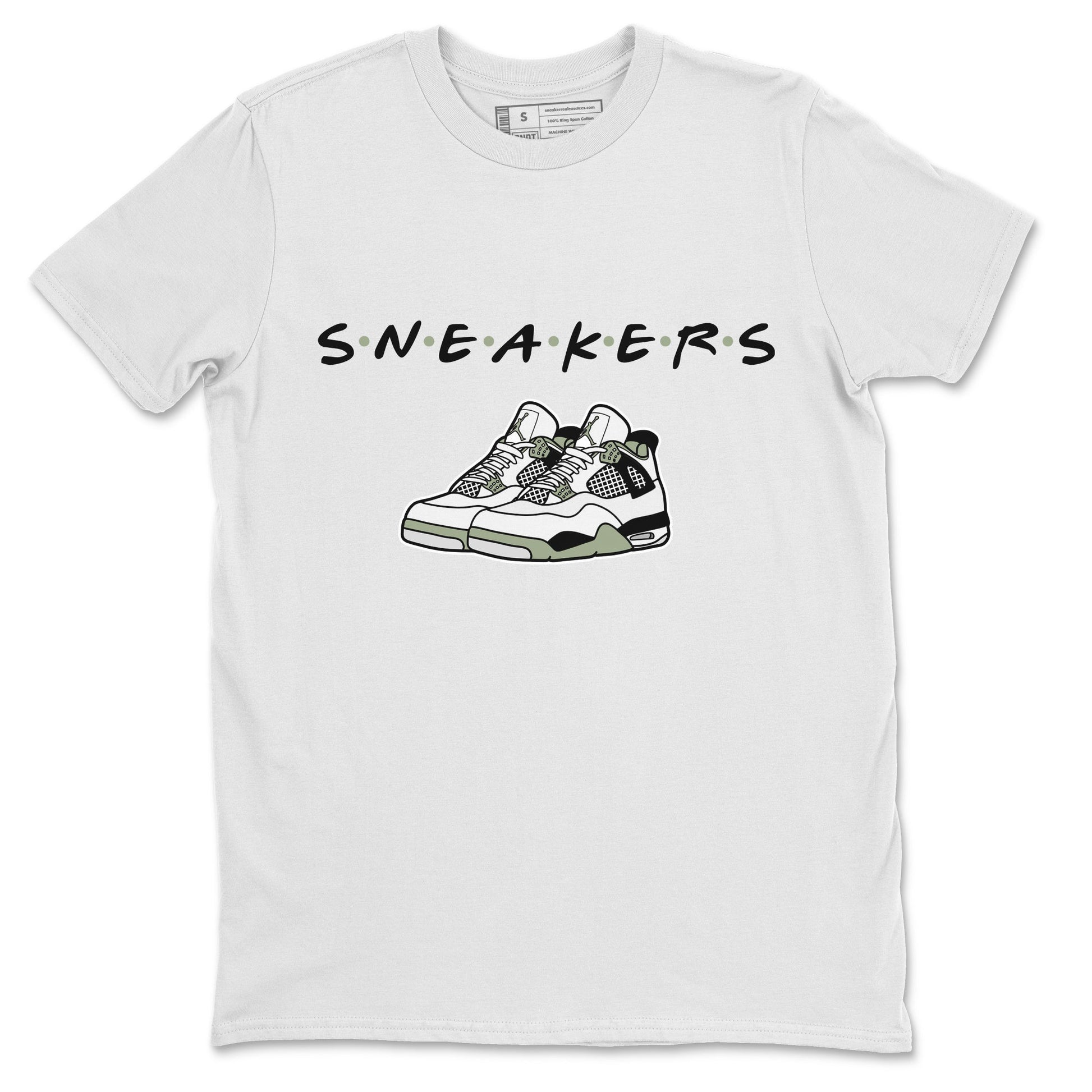 Jordan 4 Seafoam Sneaker Match Tees Sneakers Sneaker Tees Jordan 4 Seafoam Sneaker Release Tees Unisex Shirts