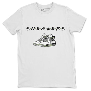Jordan 4 Seafoam Sneaker Match Tees Sneakers Sneaker Tees Jordan 4 Seafoam Sneaker Release Tees Unisex Shirts