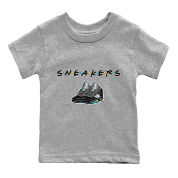 Jordan 5 Aqua Sneaker Match Tees Sneakers Sneaker Tees Jordan 5 Aqua Sneaker Release Tees Kids Shirts