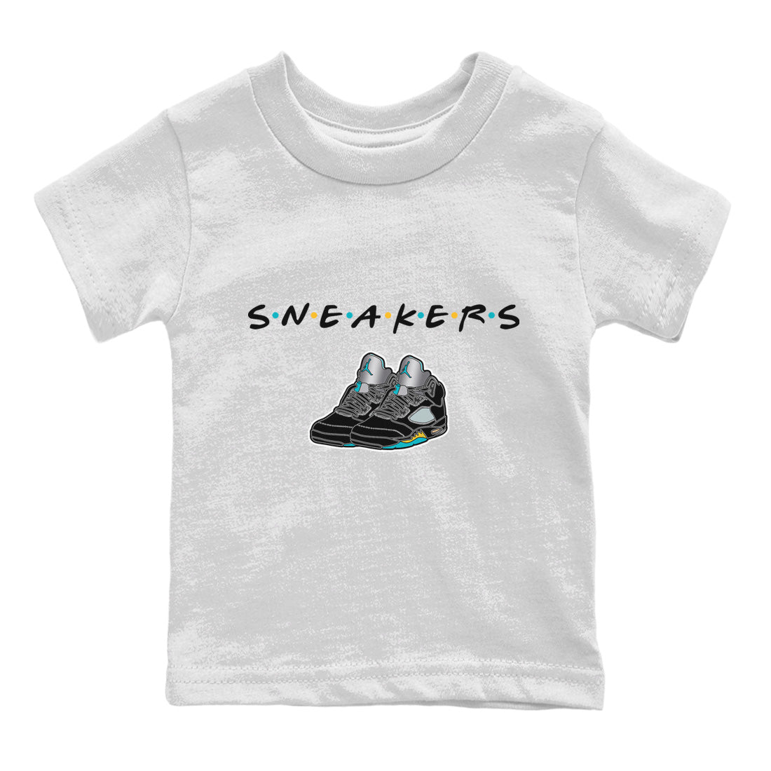 Jordan 5 Aqua Sneaker Match Tees Sneakers Sneaker Tees Jordan 5 Aqua Sneaker Release Tees Kids Shirts