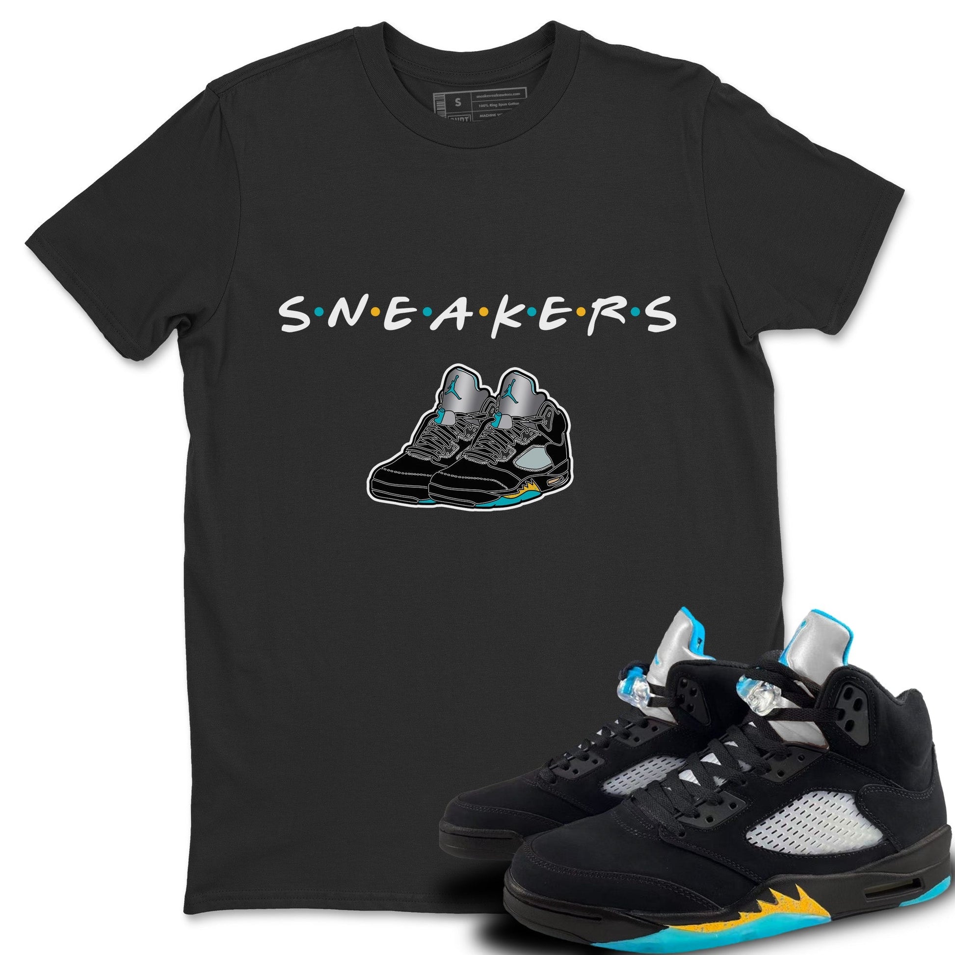 Jordan 5 Aqua Sneaker Match Tees Sneakers Sneaker Tees Jordan 5 Aqua Sneaker Release Tees Unisex Shirts