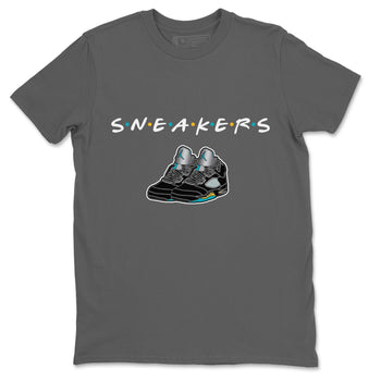 Jordan 5 Aqua Sneaker Match Tees Sneakers Sneaker Tees Jordan 5 Aqua Sneaker Release Tees Unisex Shirts