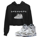 Jordan 6 Cool Grey Sneaker Match Tees Sneakers Sneaker Tees Jordan 6 Cool Grey Sneaker Release Tees Women's Shirts