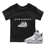 Jordan 6 Cool Grey Sneaker Match Tees Sneakers Sneaker Tees Jordan 6 Cool Grey Sneaker Release Tees Kids Shirts